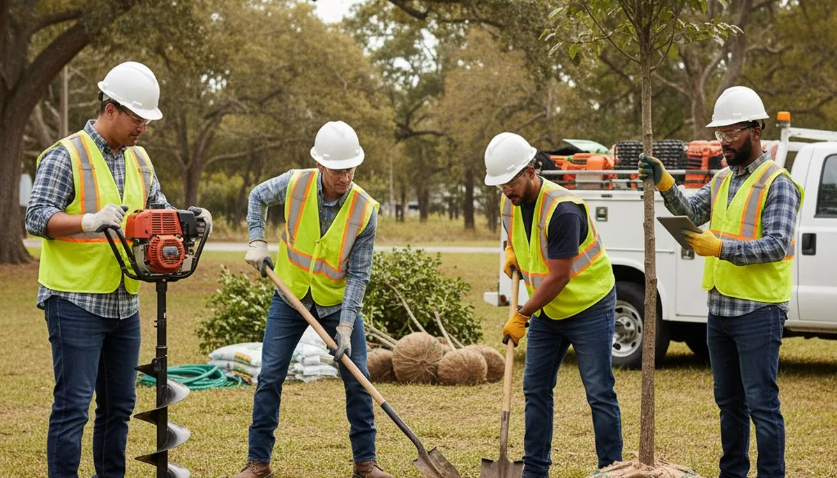Tree planting service in Troy, MI for healthy, well-placed trees